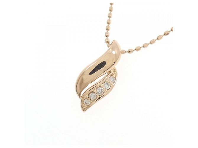 Autre Marque Collana con Diamanti Au750 Rosa - vista 3
