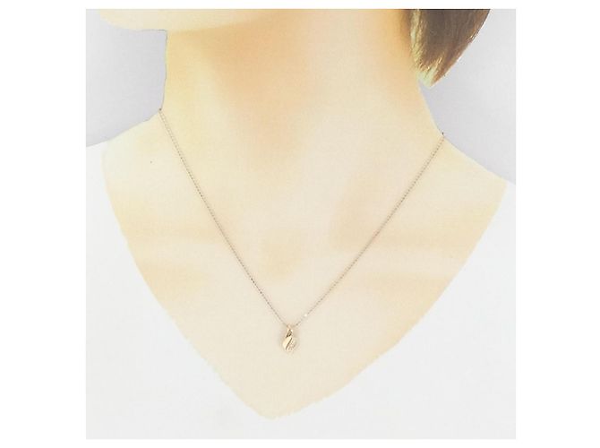 Autre Marque Collana con Diamanti Au750 Rosa - vista 6