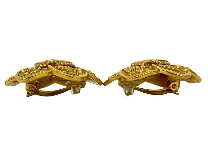 CHANEL Ohrringe Ear Cuff Golden - Ansicht 4