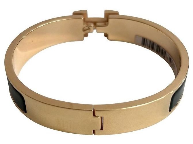 Hermès Hermes Click H Armband Schwarz - Ansicht 7