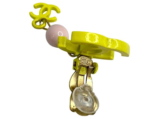 Timeless Orecchini Chanel Giallo - vista 2
