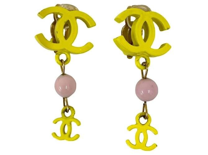 Timeless Orecchini Chanel Giallo - vista 4