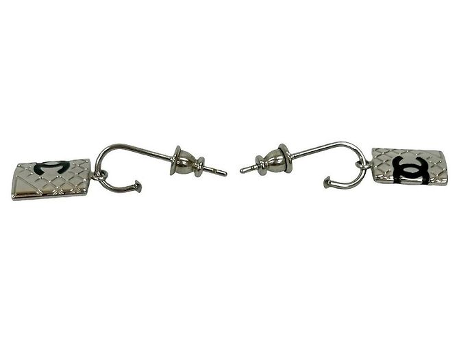 Chanel Cambon Ohrringe Silber - Ansicht 3