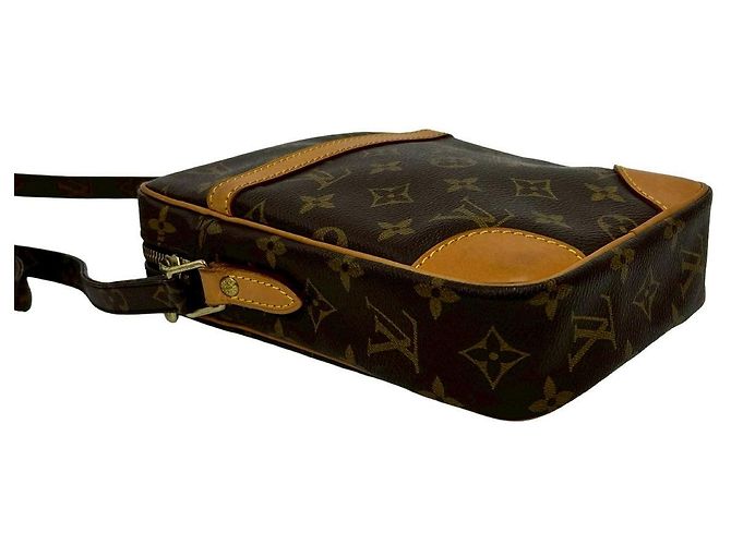 Borsa a tracolla Louis Vuitton Danube Monogram Marrone - vista 8