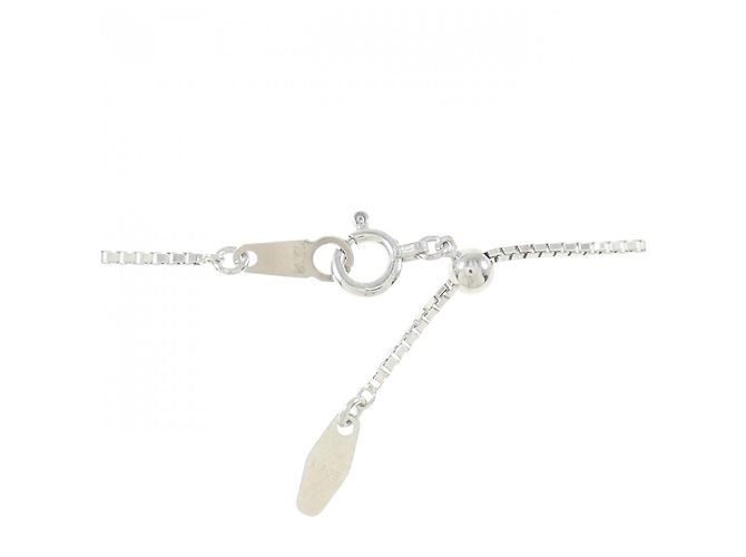 Autre Marque Collana in oro bianco Au750 e diamanti Argento - vista 5