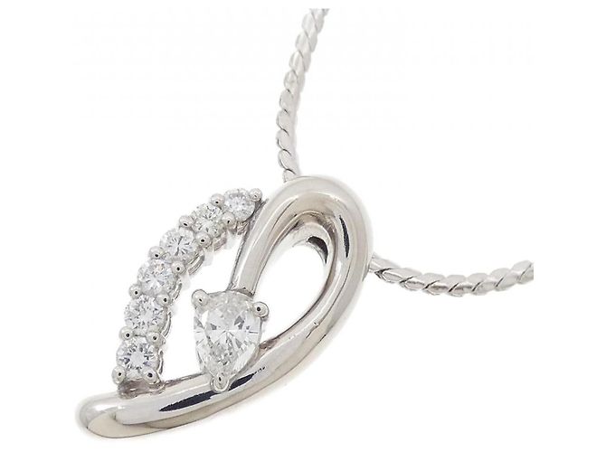 Autre Marque Collana di Diamanti PT900 PT850 Argento - vista 3
