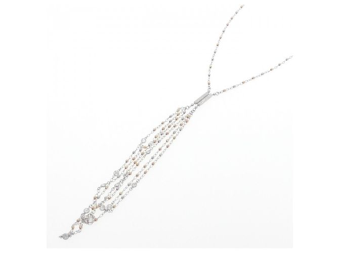 Autre Marque Dreifarbige Diamantkette Au750 Golden - Ansicht 3