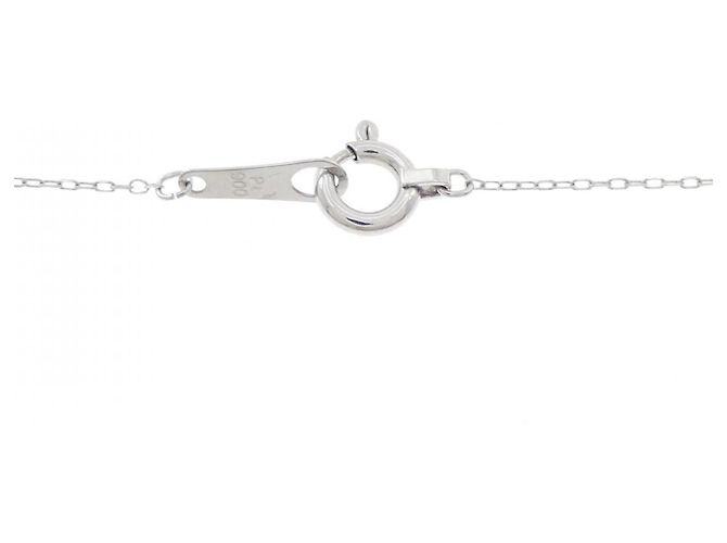 Autre Marque Collana con Diamante Pt900 Argento - vista 5