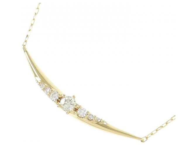 Autre Marque Collier en diamant Au750 Doré - vue 3