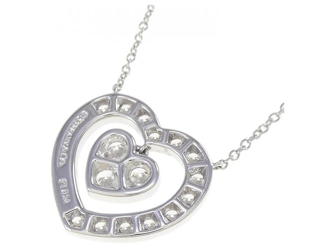 Tiffany & Co. Platin-Diamant-Halskette Silber - Ansicht 4