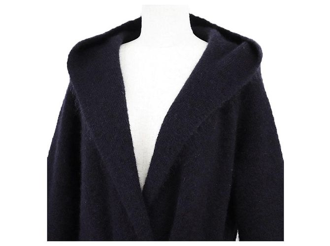 Abrigo de mohair Max Mara S Max Mara Azul Azul marino - vista 2