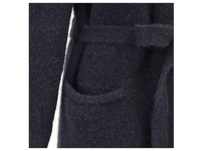 Abrigo de mohair Max Mara S Max Mara Azul Azul marino - vista 3