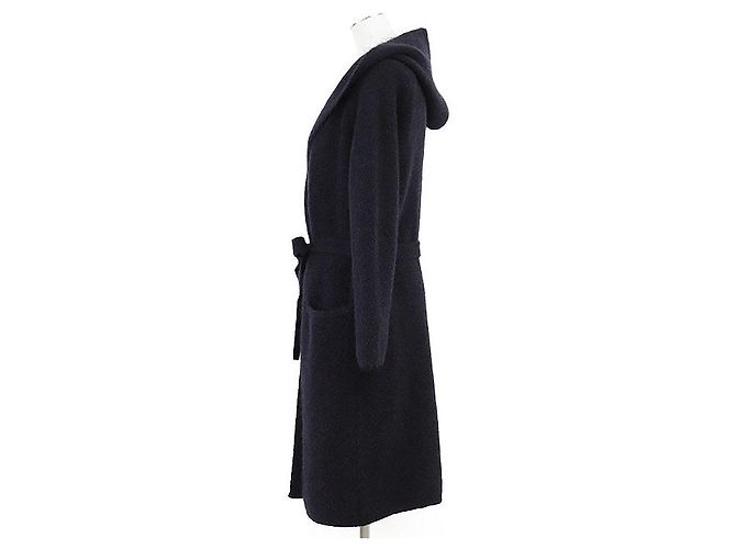 Abrigo de mohair Max Mara S Max Mara Azul Azul marino - vista 5
