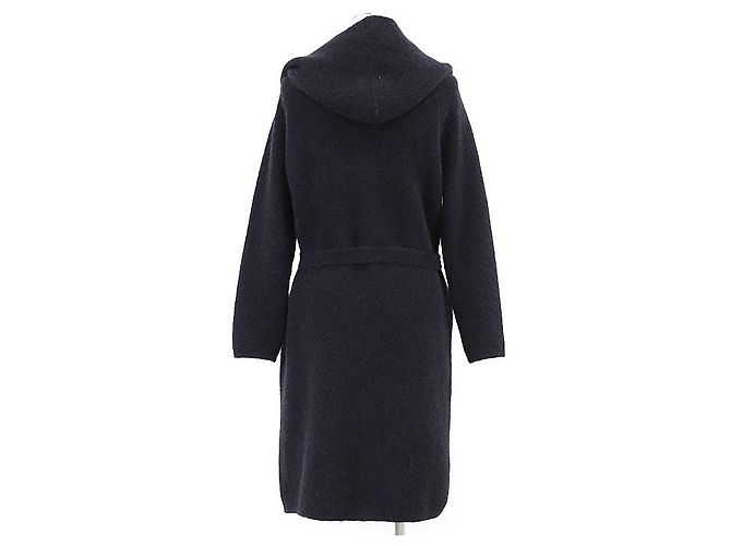 Abrigo de mohair Max Mara S Max Mara Azul Azul marino - vista 7