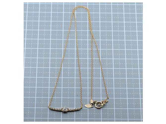 Autre Marque Collana festaria Wish upon a star Au750 Diamond D'oro - vista 5
