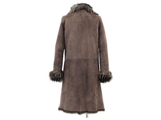 Autre Marque Cappotto Joseph Shearling Marrone - vista 8