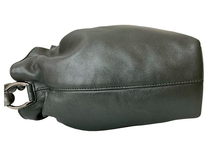 Borsa a mano Christian Dior Maris Pearl Leather Marrone - vista 6