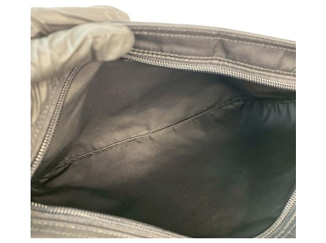 Borsa a tracolla in nylon Tessuto Prada Nero - vista 10