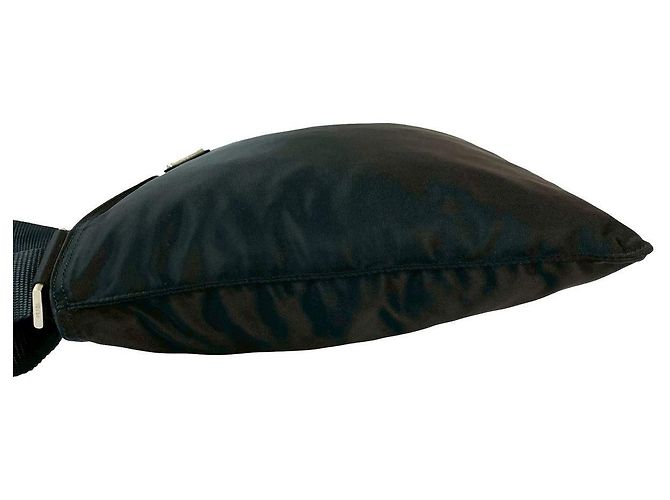 Borsa a tracolla in nylon Tessuto Prada Nero - vista 6