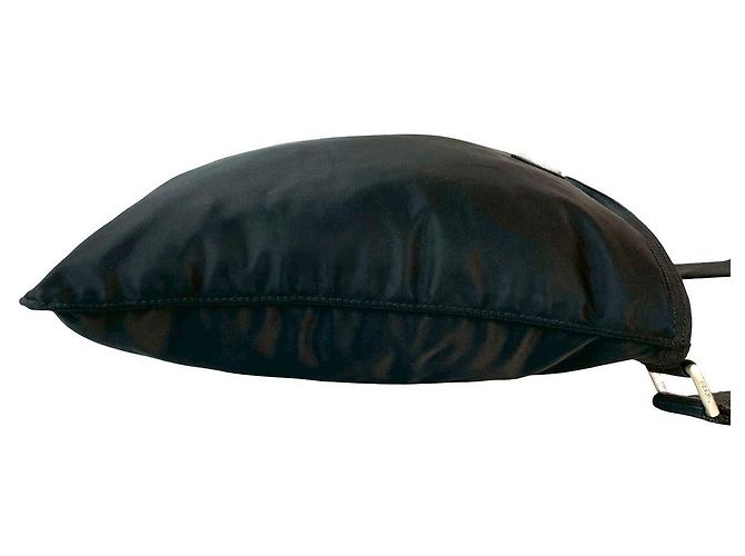 Borsa a tracolla in nylon Tessuto Prada Nero - vista 7