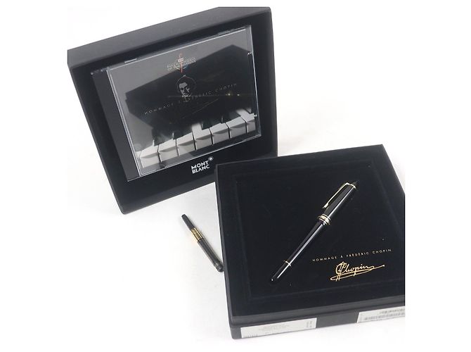 Montblanc Meisterstück 145 Pix Classic 14K Füllfederhalter Schwarz - Ansicht 2