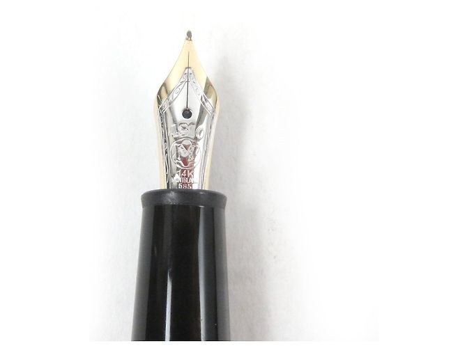 Montblanc Meisterstück 145 Pix Classic 14K Füllfederhalter Schwarz - Ansicht 5