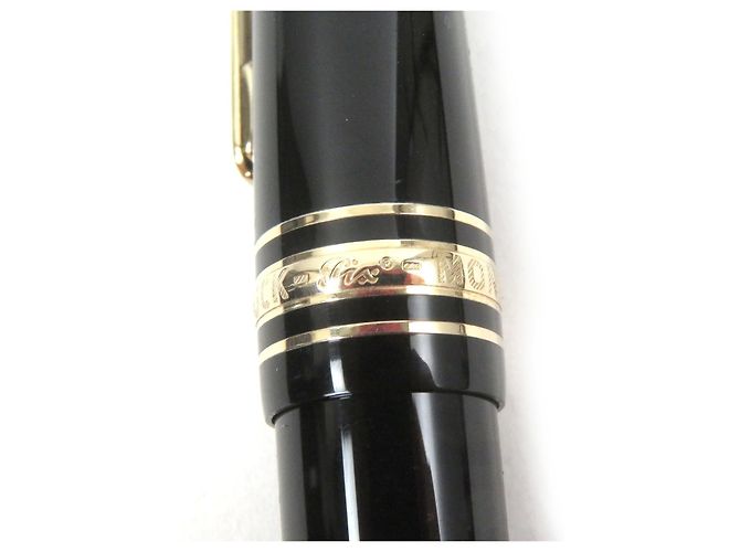 Montblanc Meisterstück 145 Pix Classic 14K Füllfederhalter Schwarz - Ansicht 9
