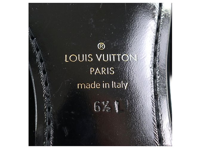 Mocassini in velluto Louis Vuitton Nero - vista 10
