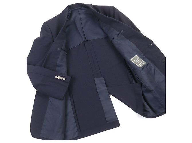 Blazer in lana Christian Dior MONSIEUR Blu Blu navy - vista 3