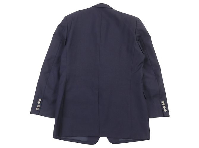 Blazer in lana Christian Dior MONSIEUR Blu Blu navy - vista 4