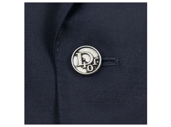 Blazer in lana Christian Dior MONSIEUR Blu Blu navy - vista 5