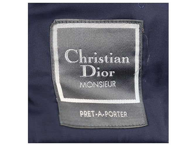 Blazer in lana Christian Dior MONSIEUR Blu Blu navy - vista 8