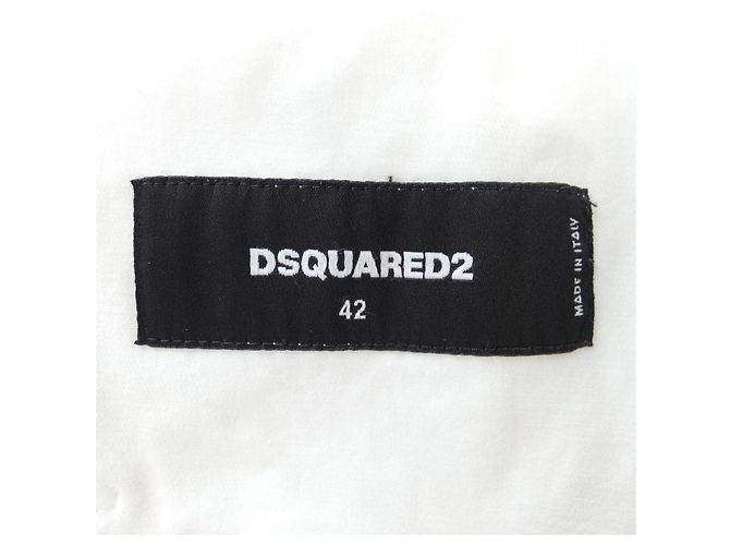 Autre Marque Giacca Dsquared2 Bianco - vista 4