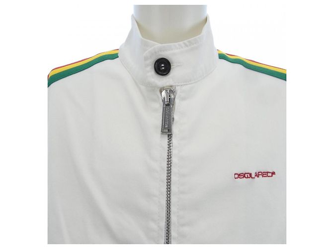 Autre Marque Giacca Dsquared2 Bianco - vista 5