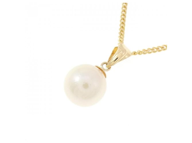Autre Marque Collana di perle Akoya Au750 D'oro - vista 3