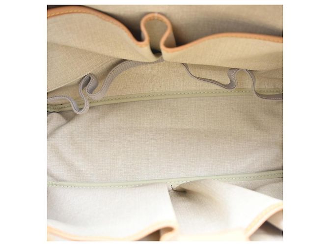 Louis Vuitton Deauville Monogram Canvas 34 Marrone - vista 3