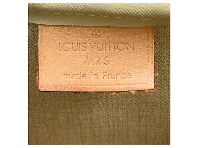 Louis Vuitton Deauville Monogram Canvas 34 Marrone - vista 4