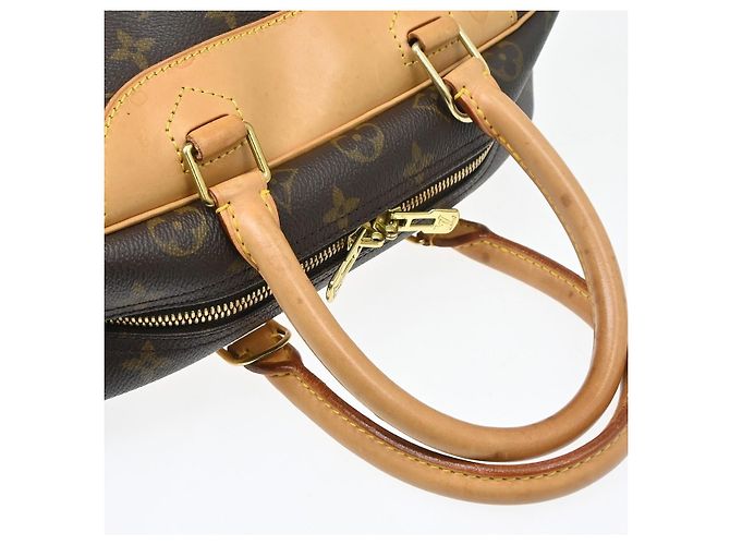 Louis Vuitton Deauville Monogram Canvas 34 Marrone - vista 6