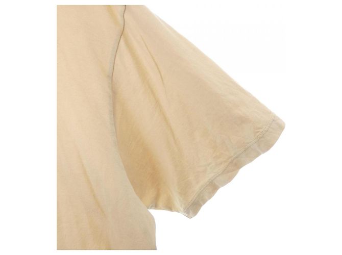 Céline Camiseta de algodão CELINE Bege - vista 5