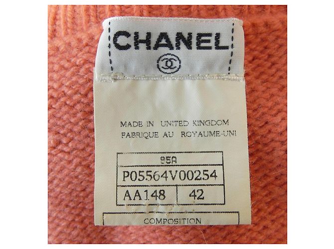 Timeless Chanel Kaschmir-Strickwaren Pink - Ansicht 4