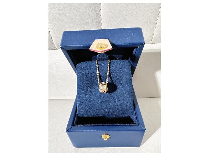 Collana Louis Vuitton Damier in Oro 18K e Diamanti D'oro - vista 5