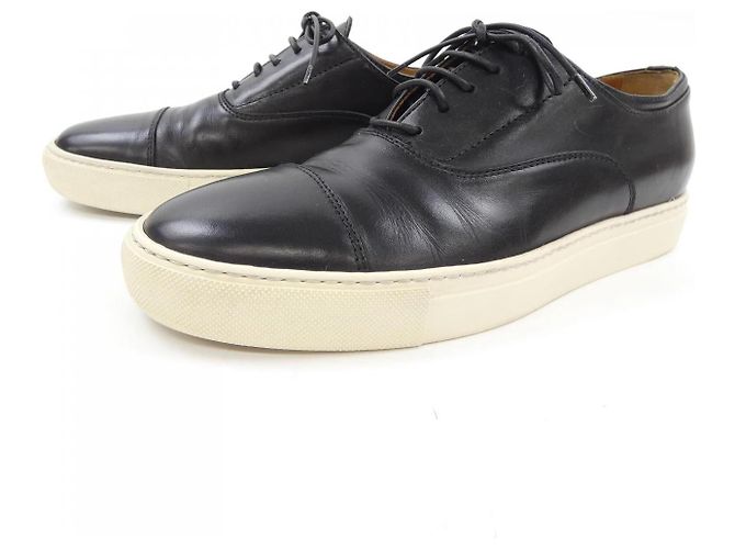 Autre Marque Doucal's Lederschuhe Schwarz - Ansicht 3