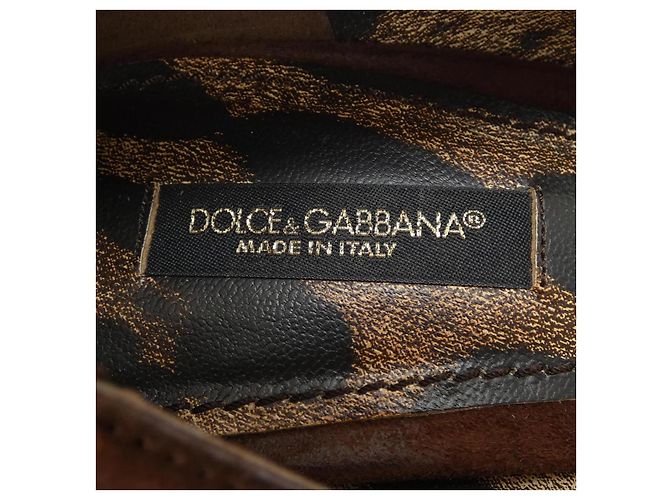 Dolce & Gabbana Décolleté Dolce&Gabbana Marrone - vista 6