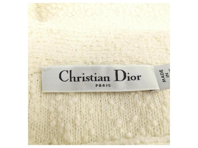 Falda Christian Dior Blanco - vista 4