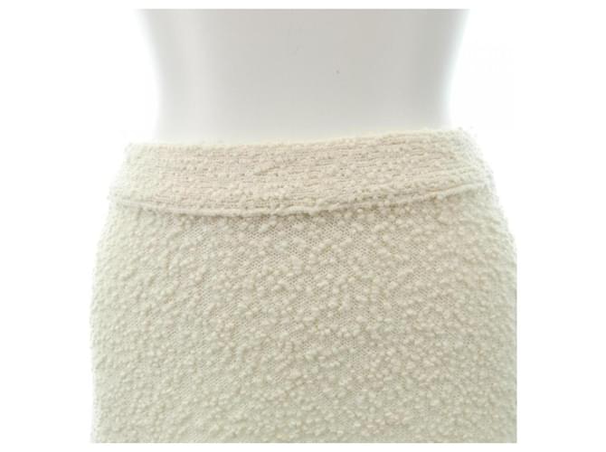 Falda Christian Dior Blanco - vista 5