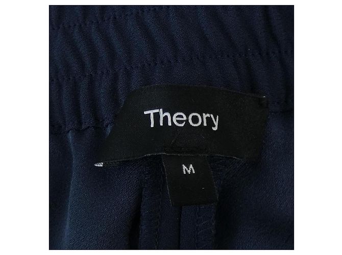 Theory Hose Blau Marineblau - Ansicht 4