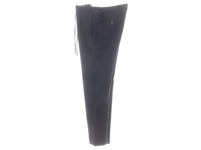 Autre Marque Pantaloni in jersey di rayon e nylon Bernardo Giusti Blu Blu navy - vista 4