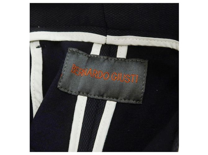 Autre Marque Pantaloni in jersey di rayon e nylon Bernardo Giusti Blu Blu navy - vista 6