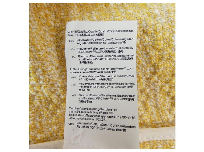Hugo Boss Chaqueta BOSS Amarillo - vista 3