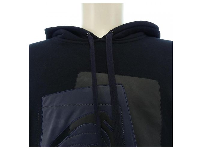 Hermès Hermes ETRIERS DECALES Hoodie Blau Marineblau - Ansicht 5